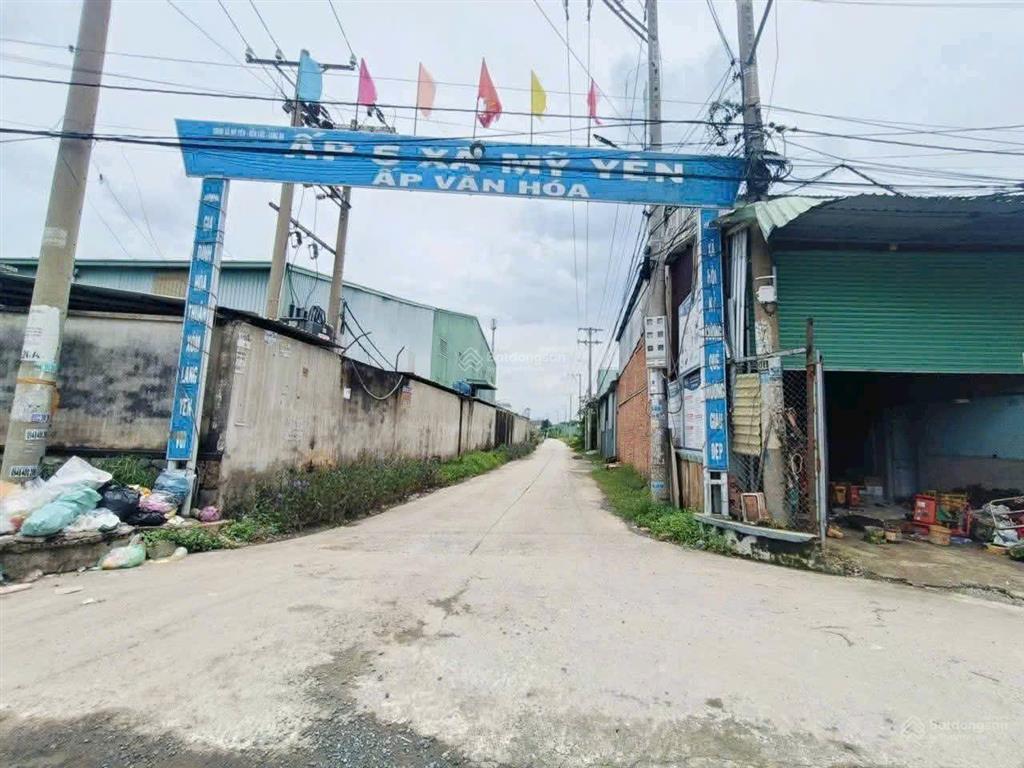Bán đất nền gần ủy ban mỹ yên, bến lức
