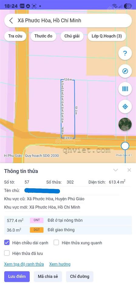 Cần bán lô đất xây trọ hoặc xây nhà. 12x53m đường nhựa giá chỉ 2tỷ5