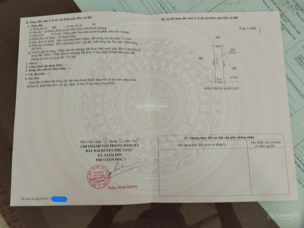 Cần bán lô đất xây trọ hoặc xây nhà. 12x53m đường nhựa giá chỉ 2tỷ5