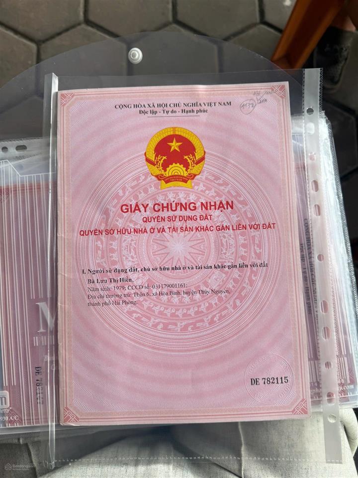 Chính chủ cần bán lô đất tại quán trang bát trang  an lão cạnh kcn tràng duệ 3 và khu tái định cu