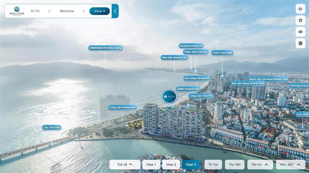 Căn hộ biển trần phú nha trang  sổ hồng sở hữu lâu dài  giá f0 cđt  ck đến 13%