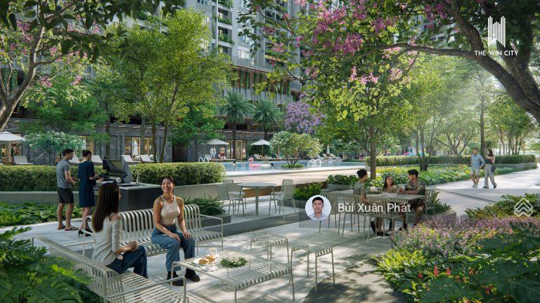 Bán căn 2pn, 1wc tại the win city, giá cực chất 1,5 tỷ, 51m2, view siêu đẹp