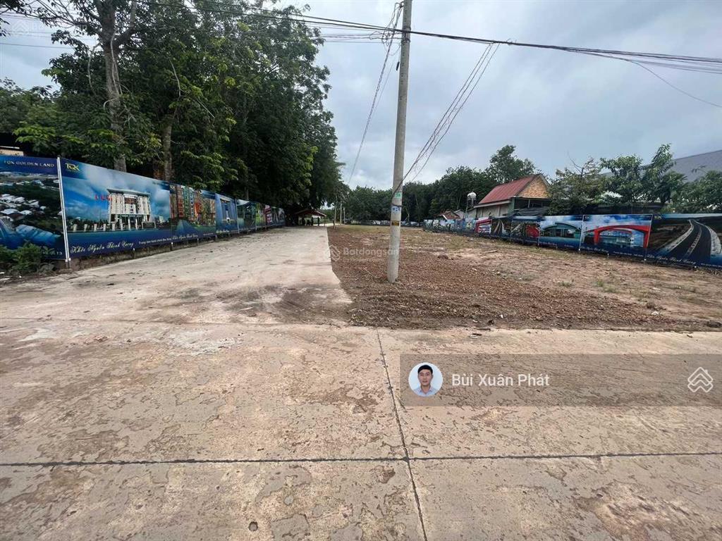 Đất nền thổ cư 335m2, giá chỉ 1 tỷ 6, sổ sẵn lô góc 2 mặt tiền đường 6m, tt lai uyên