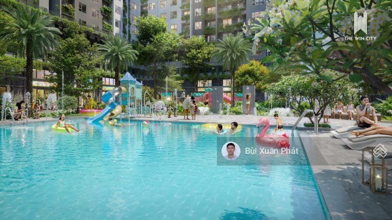 Bán căn 2pn, 2wc tại the win city, giá cực chất 2,1 tỷ, 67m2, view nội khu tiện ích siêu đẹp