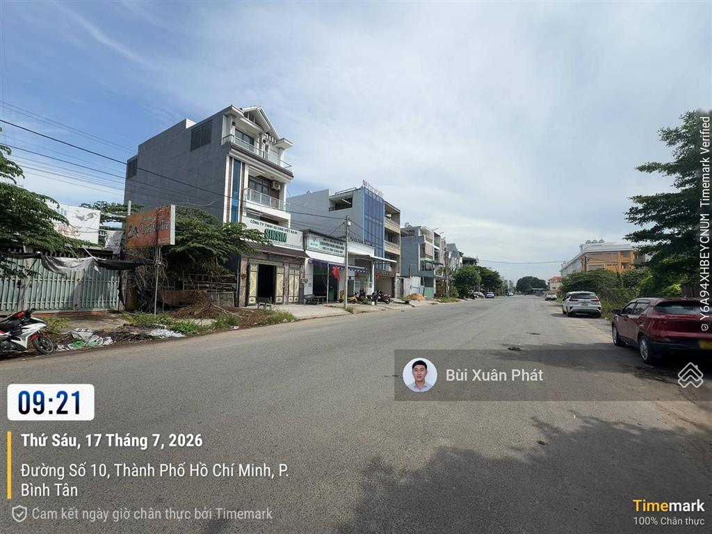 Bán đất tại bình hưng hòa b, bình tân, hcm, 6mx19m, 114m2 giá tốt chỉ 10 tỉ, sổ sẵn công chứng ngay