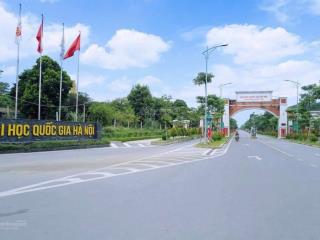 Chủ gửi bán nhanh lô đất hòa lạc giá rẻ 2 tỷ dt 100m2 full thổ cư sẵn sổ đỏ không có lô thứ 2