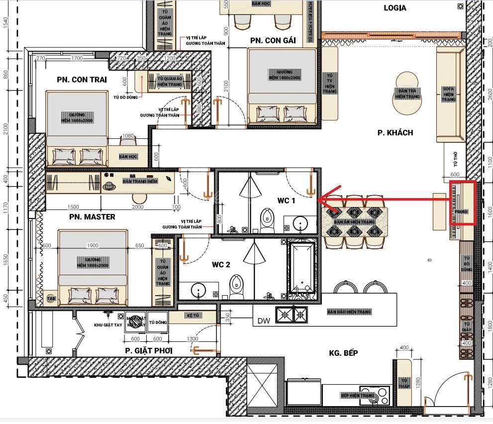 Căn góc 3 phòng ngủ 123m² sunwah pearl, tòa silver house view sông