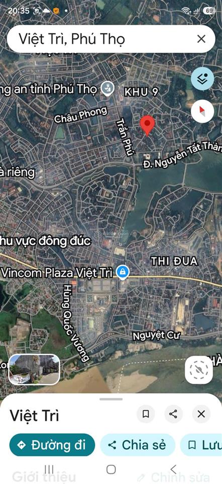 Bán ô đất việt trì 184m2, mt 8,3m, 2 mặt đường ô tô tránh, trung tâm hành chính tỉnh phú thọ