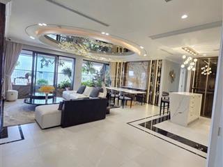 Penthouse siêu vip 195m2 view biệt thự, liền kề, sẵn slot ô tô, nội thất nhập khẩu, sổ sẵn