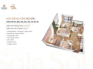Siêu rẻ! bán bằng giá hđmb căn 2pn2vs 55m2 g1 sola giá 3tỷ, full nội thất, chuẩn bị bàn giao