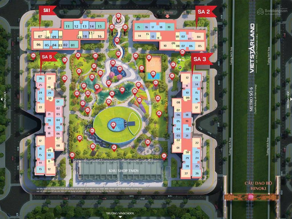 Giảm sâu shop khối đế 38m2 giá chỉ 4,x tỷ tòa sa2 mặt nội khu đang cho thuê, dòng tiền ổn định