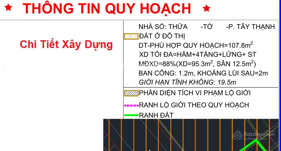 Bán nhà mặt tiền đường t5, p. tây thạnh, dt 5.9mx20m, cấp 4, ctxd hầm + 4 lầu + sân thượng