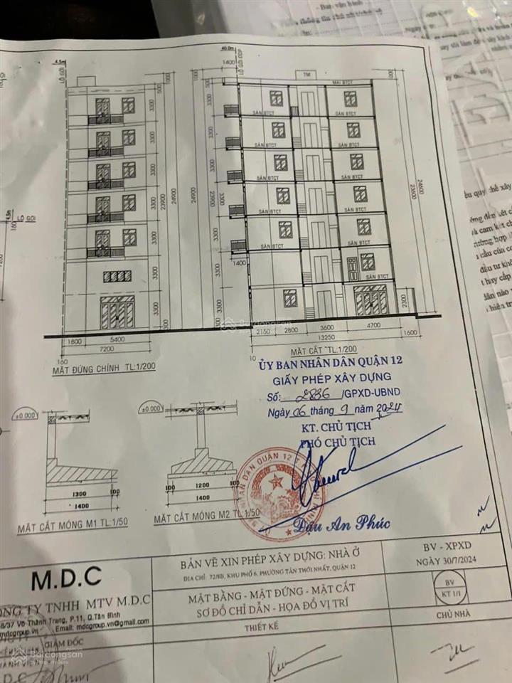 Bán nhà mặt tiền phan văn hớn, dt 7m nở hậu 8mx22m, đối diện tod cực kỳ tiềm năng phát triển