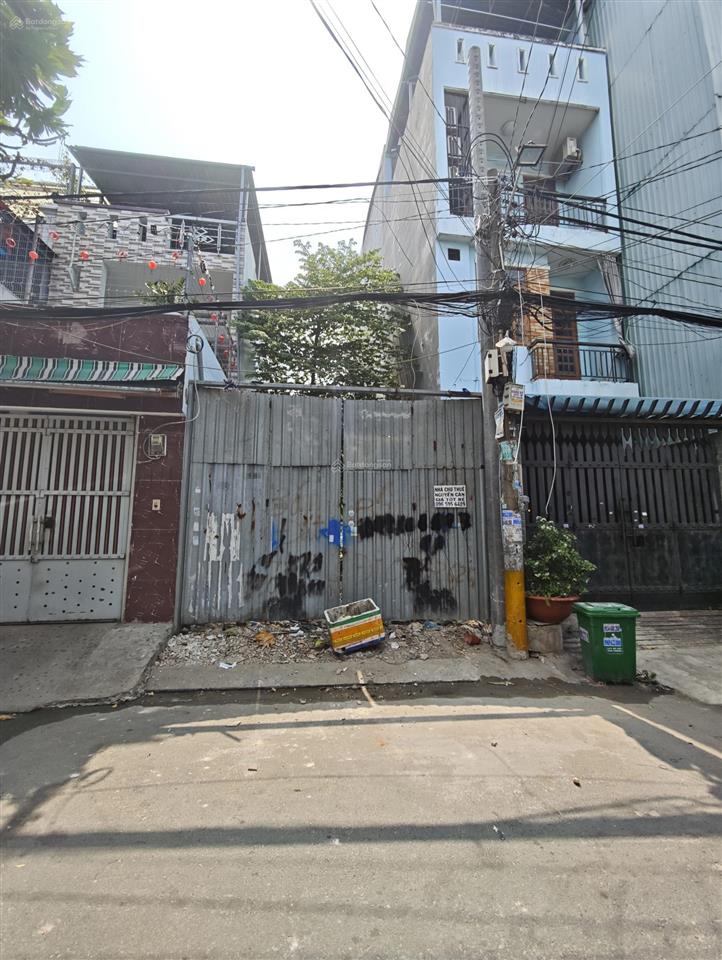 Bán lô đất hẻm nhựa một xẹt 8m thông gần lê văn quới, 4x24m xây dựng đủ