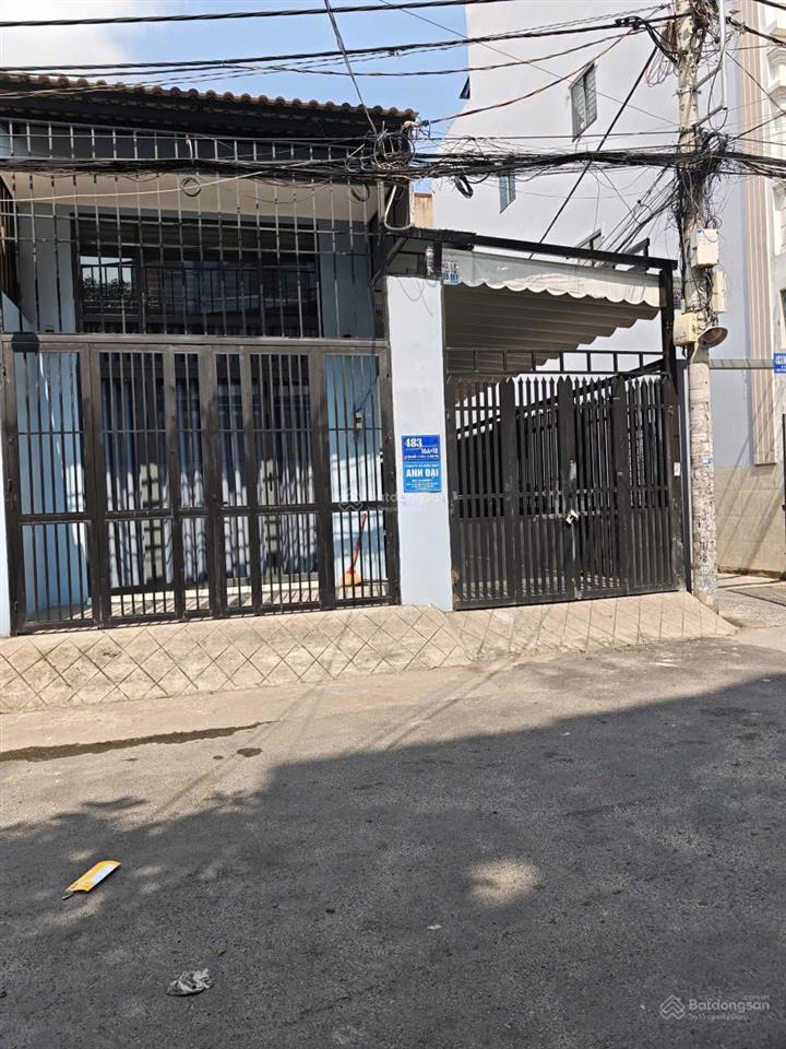 Nhà hẻm thông một sẹc 10m đường lê văn quới, 7x19m, 1 trệt 1 lầu