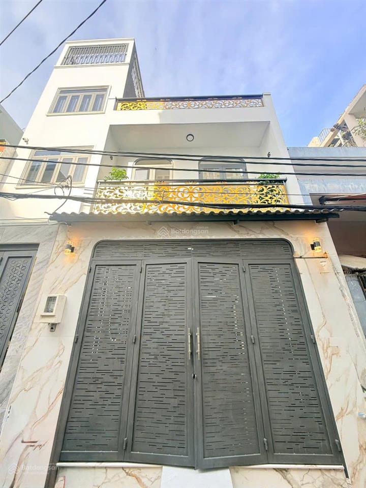 Nhà hẻm thông 6m khu dân cư vip hương lộ 2, 5x14m, 1 trệt 1 lầu đúc nội thất cao cấp