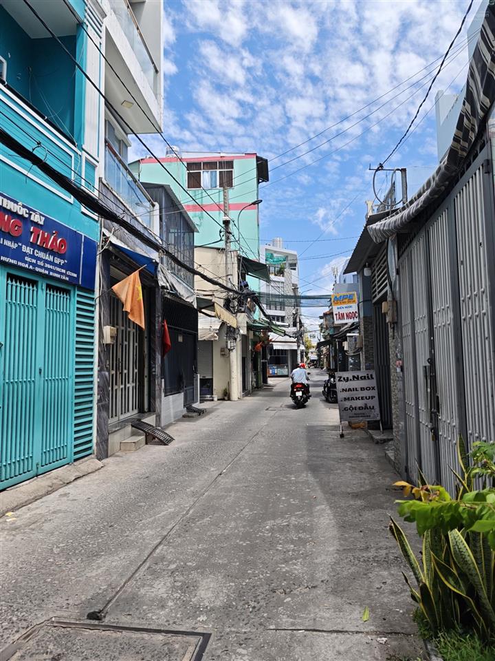 Nhà hẻm kinh doanh một sẹc thông 8m gần đường lê văn quới, 4x16m, 1 trệt 1 lầu đúc