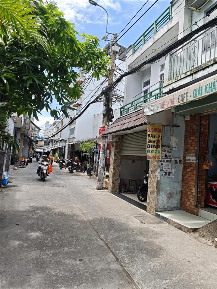 Nhà hẻm kinh doanh một sẹc thông 8m gần đường lê văn quới, 4x16m, 1 trệt 1 lầu đúc