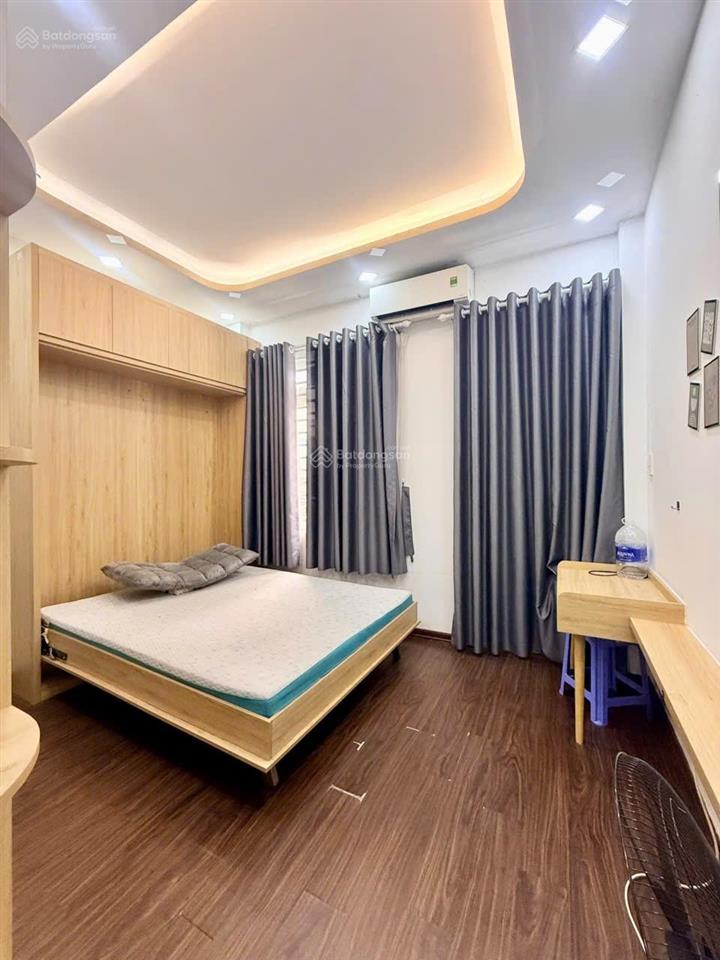 Nhà hẻm thông 5m đường bình trị đông, 4x8,5m đúc 3,5 tấm, full nội thất cao cấp