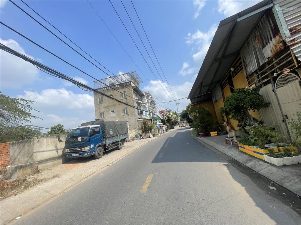 Đất mặt tiền sát lê văn khương, dt 753m2  thổ cư 100m2 . kdoanh buôn bán / xây biệt thự