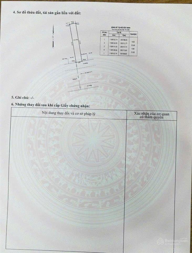 Bán đất mặt tiền kinh doanh 188 đường số 55 khu dân cư tên lửa, dt 4*25m, hướng nam
