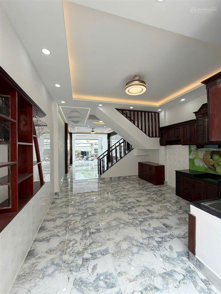 Bán nhà mới 3,5 lầu mặt tiền đường lê công phép cách kinh dương vương 50m, dt 4,4*18m nở hậu 4,75m