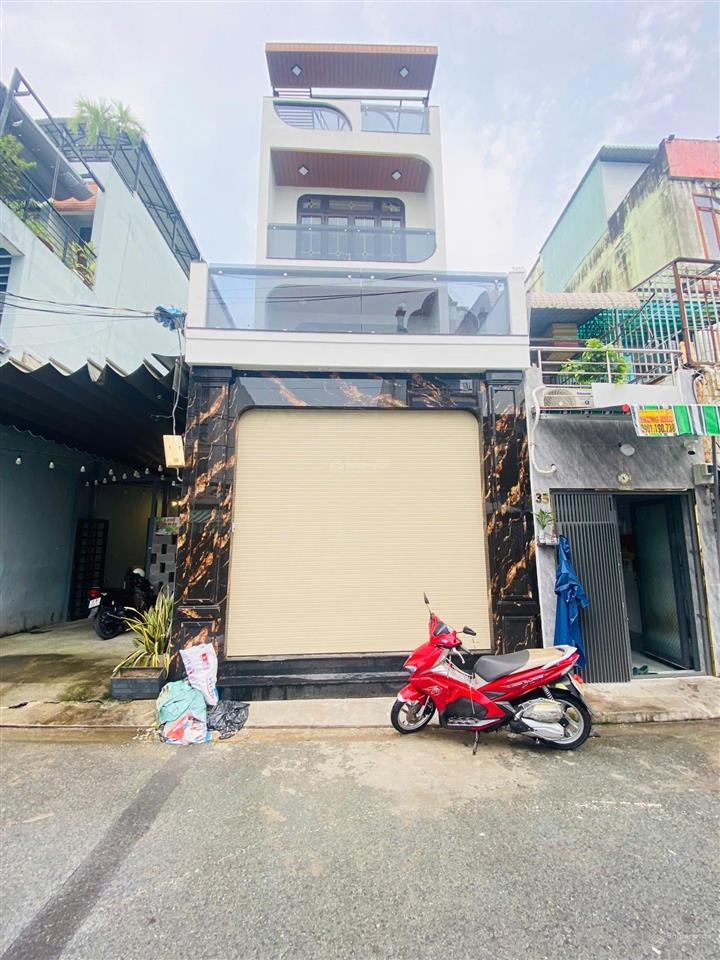 Bán nhà mới 3,5 lầu mặt tiền đường lê công phép cách kinh dương vương 50m, dt 4,4*18m nở hậu 4,75m