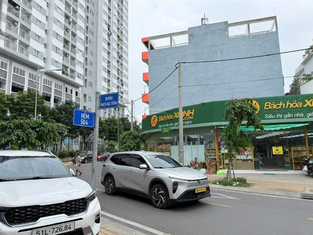 Bán đất mặt tiền kinh doanh đường rạch bà tiếng, giáp khu tên lửa, dt 4*23m
