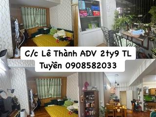Bán gấp căn hộ lê thành sổ hồng , 2ty9 dt 83m.  0908 582 *** tuyền
