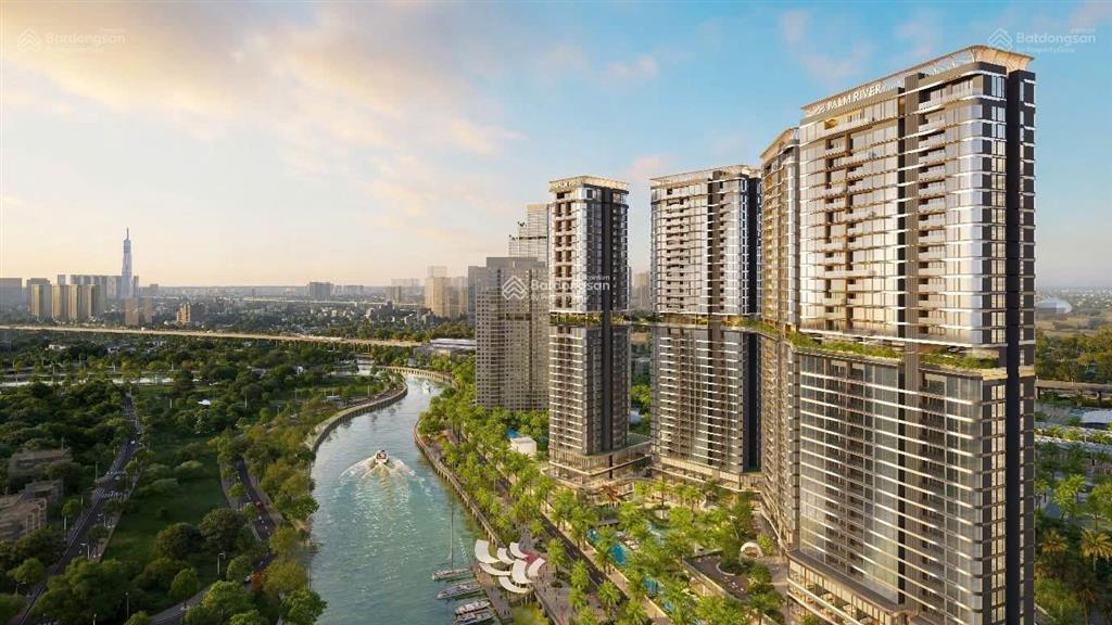 Mở bán đợt 1 căn hộ palm river quận 2, khu căn hộ compound với 3 mặt giáp sông.  0975 467 ***