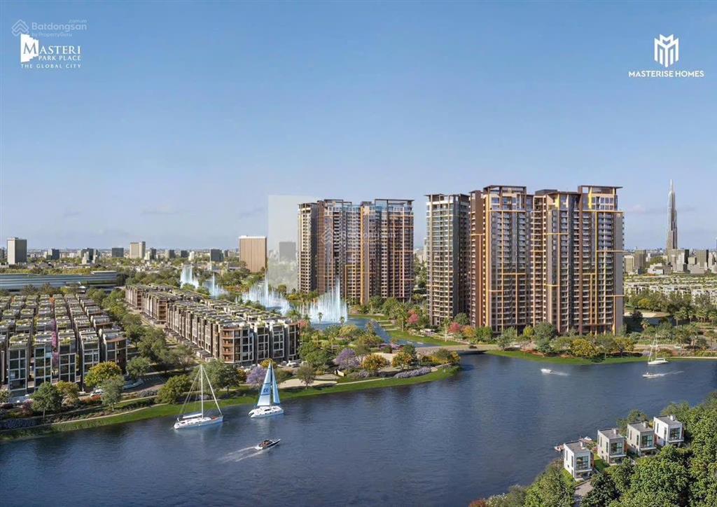 Bán căn góc 3pn căn hộ masteri park place quận 2 view kênh đào nhạc nước, ck 12%.  0975 467 ***