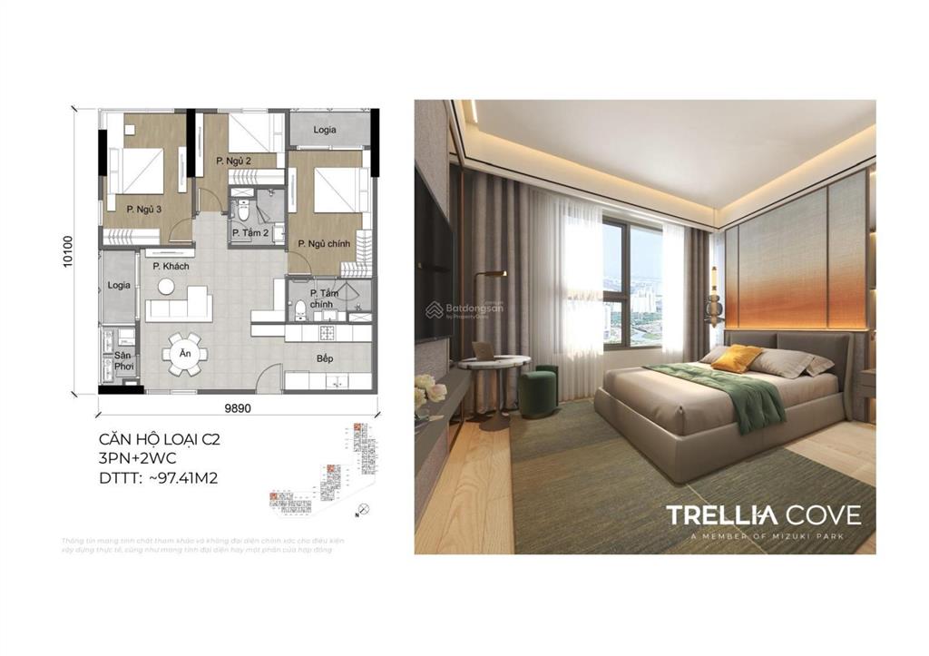 Sàn cđt nam long  chọn căn vị trí đẹp  giỏ hàng 3pn 2wc giá tốt trellia cove có vat 6,6 tỷ