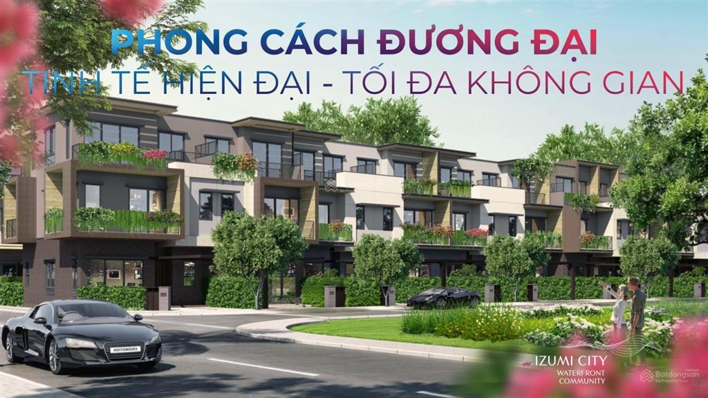 Mở bán biệt thự đơn lập khu canaria kđt izumi city  12x20,5m  view clubhouse  công viên nội khu