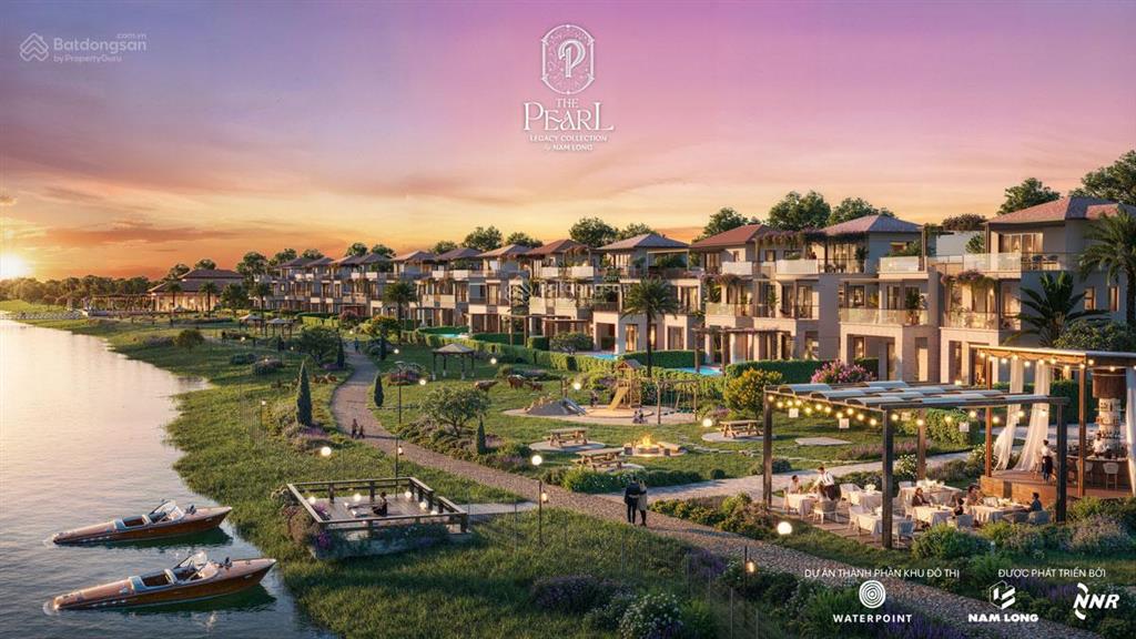 Mở bán phân khu compound cao cấp ở kđt waterpoint  the pearl  vị trí double waterfront