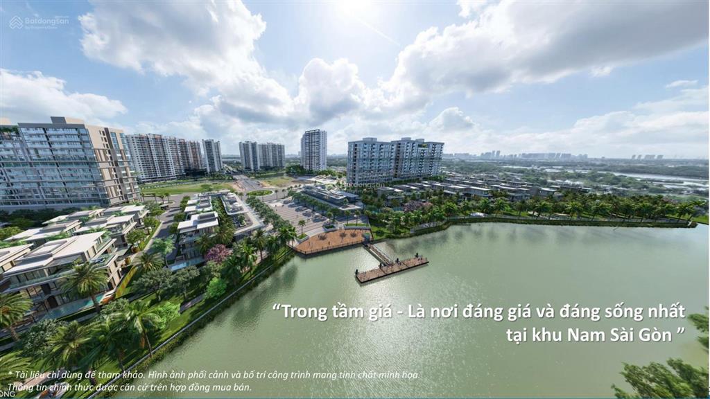 Biệt thự view trực diện sông  diện tích 643m2  giá chỉ 74 tỷ  thuộc khu compound mizuki park