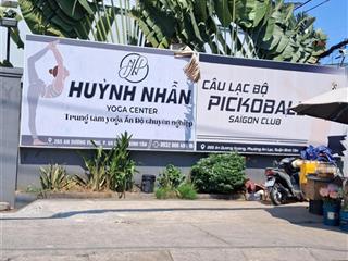 Cho thuê mặt tiền đường an dương vương có nhà cấp 4 dt 200m2