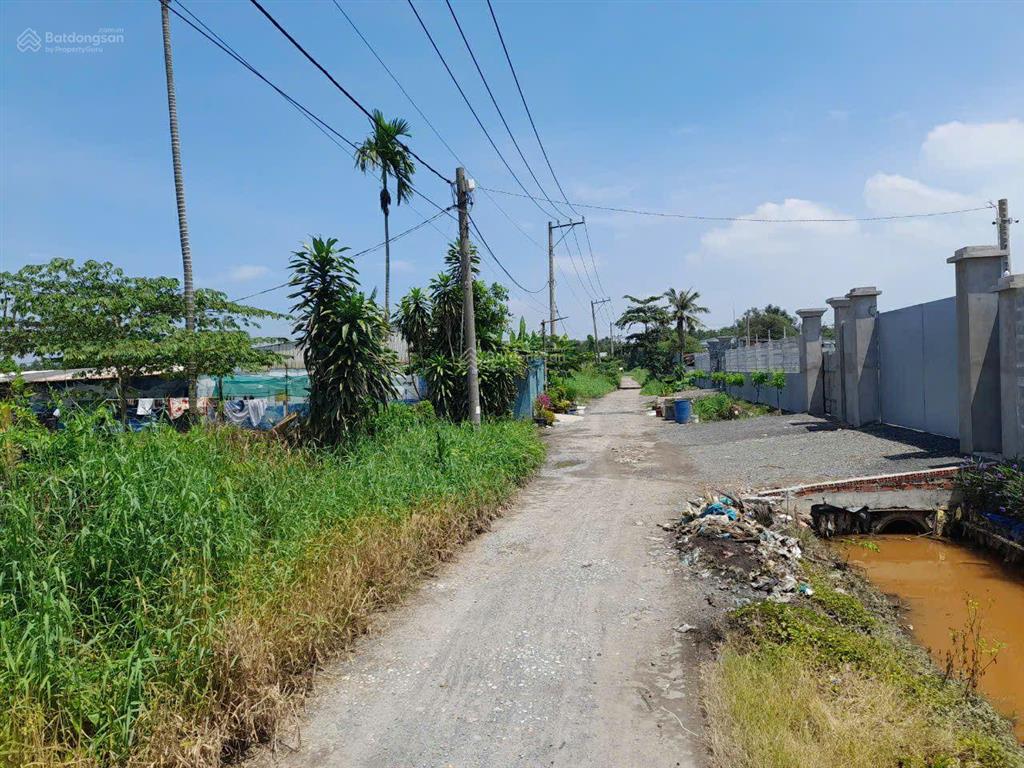 Cần bán gấp lô đất mặt tiền hẻm trần đại nghĩa, lê minh xuân, bình chánh, dt 6290m cln