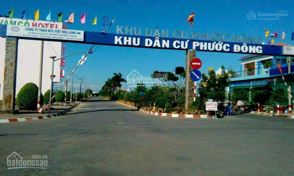 Bán gấp lô đất trục tốt đường 20m phước đông riverside, 100m2, xã phước đông, cần đước, long an