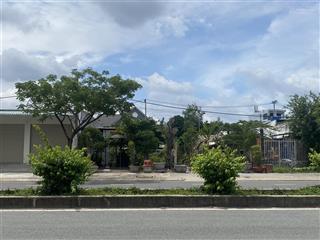 Bán đất mt đường phạm hùng, xã phước lộc, huyện nhà bè, dt 14.2x21,8m sổ đỏ giá 90tr/m2