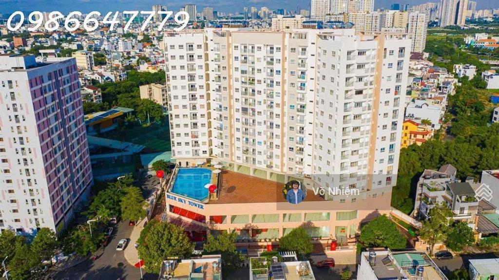 Hàng hiếm tại tp thủ đức  cc blue sky tower, a4, q2, hcm, 2,550 tỷ, 57m2 2pn  2wc, view đẹp