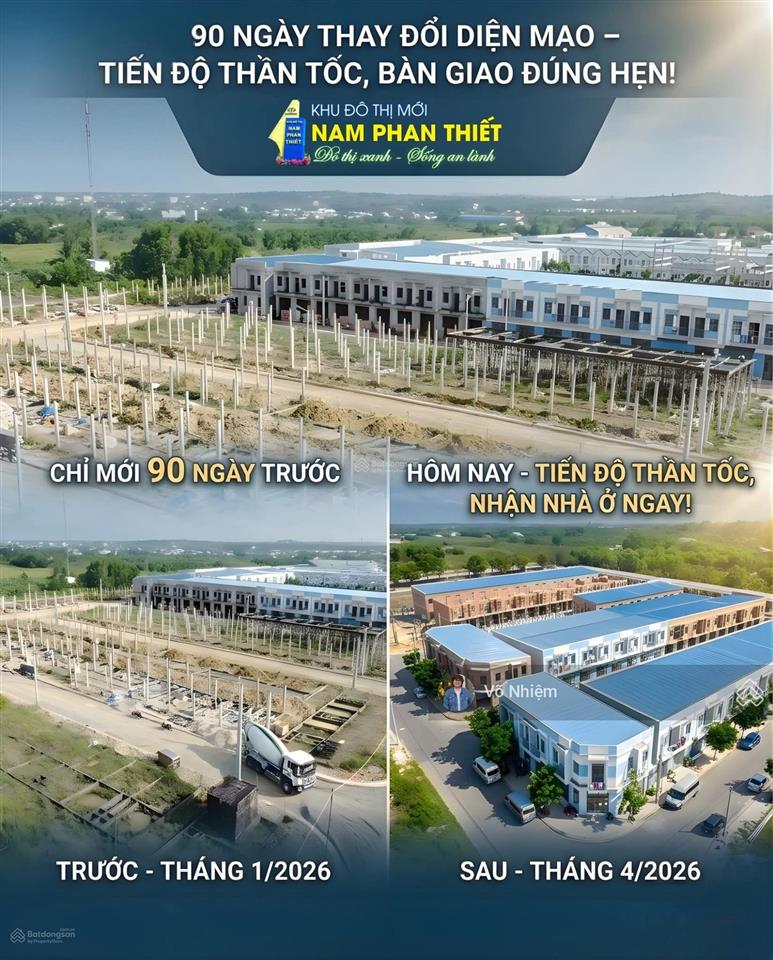 Khu đô thị mới nam phan thiết  nhà phố 1 trệt 1 lầu full chi phí. nhà hoàn thiện sẵn