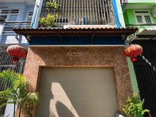 Bán nhà sổ hồng riêng 2/ lê văn quới 4mx10m đúc kiên cố 1 trệt 1 lầu, 3pn 2wc