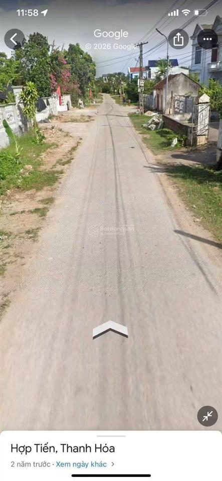 Chính chủ bán nền đất thổ cư gần ubnd xã hợp lý, triệu sơn 6,1mx40m