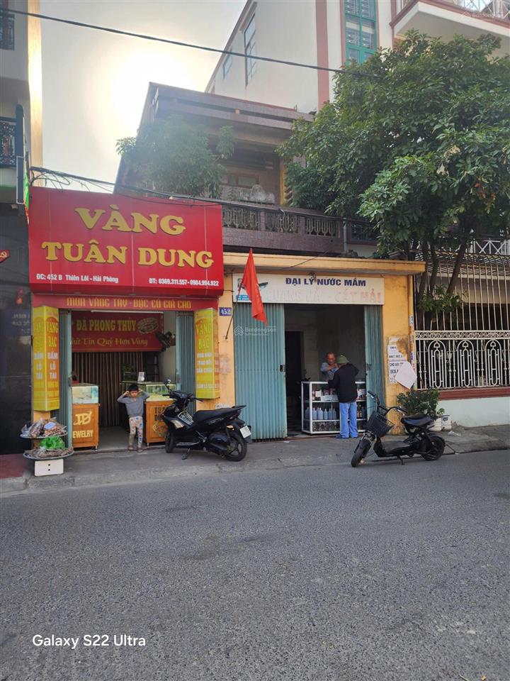 Chính chủ bán nhà mặt tiền số 452 thiên lôi, 115m2 (7,5x15m), hướng đông bắc, nở hậu, giá 11 tỷ