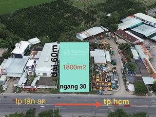 Bán đất thổ cư, mặt tiền quốc lộ 1a (ngay cầu voi 2)1.800 m2 giá 18 tỷ