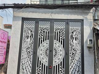 Bán nhà mới hẻm 1 sẹt hương lộ 2, p. bình trị đông, bình tân dt (3m x 11m) 1 lầu,
