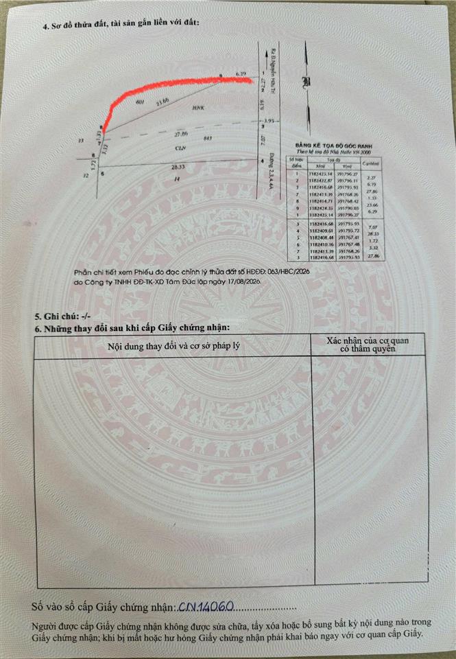 Bán đất mặt tiền đường bê tông xe tải 2  3  4 thị trấn tân túc. dt (ngang 15m x dài 28m) 380m