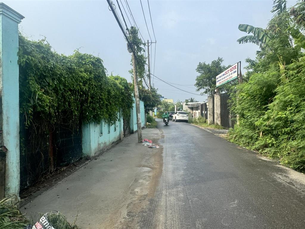 Đất mặt tiền đường phạm tấn mườicách đoàn nguyễntuấn 100m dt  ( 15,5m x 47m ) 730m có 200m thổ cư