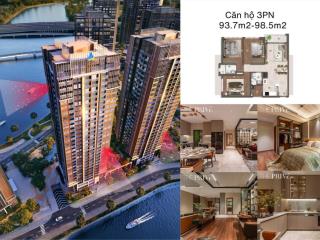 Thanh toán chỉ từ 1.3 tỷ sở hữu ngay căn hộ 3 phòng ngủ view sông, liền kề khu tdtd nam rạch chiếc