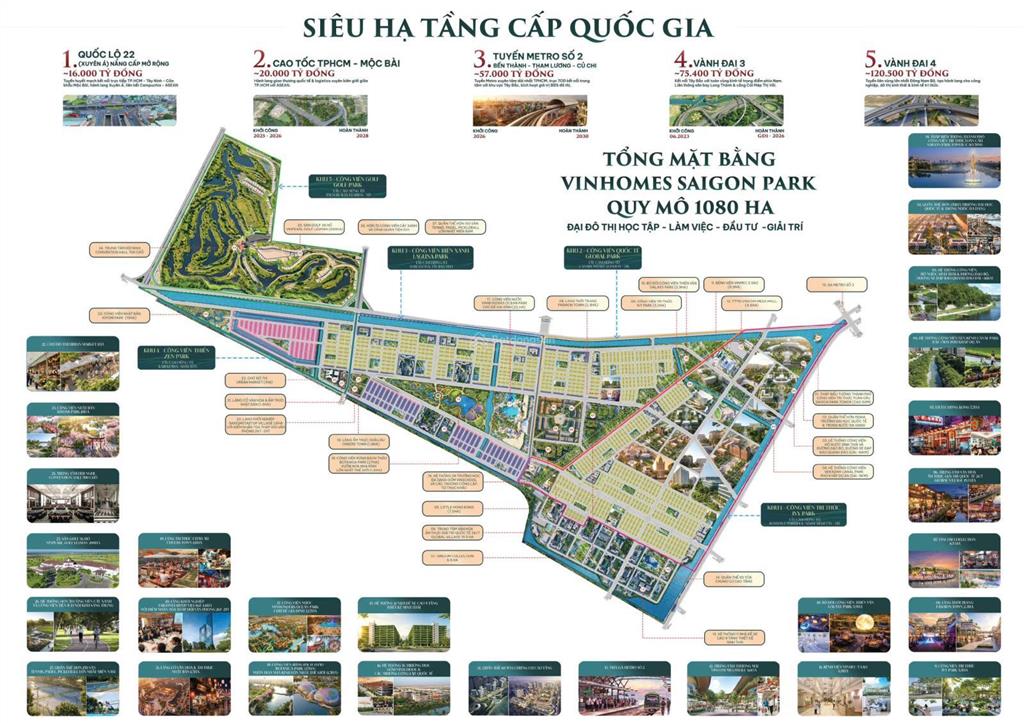 Quỹ căn về ở sớm giá tốt chỉ từ 5 tỷ  bàn giao quý 3/2027  gần kênh xáng và cv galaxy park